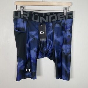 Under Armour HeatGear Printed Compression Shorts Mens XL Training
